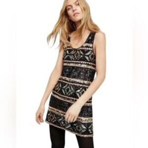 Free People Mini Sequin Dress
